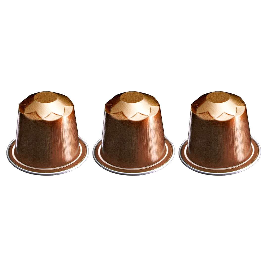 Aluminium OROCREMA Covim Kompatibel Nespresso 30cps