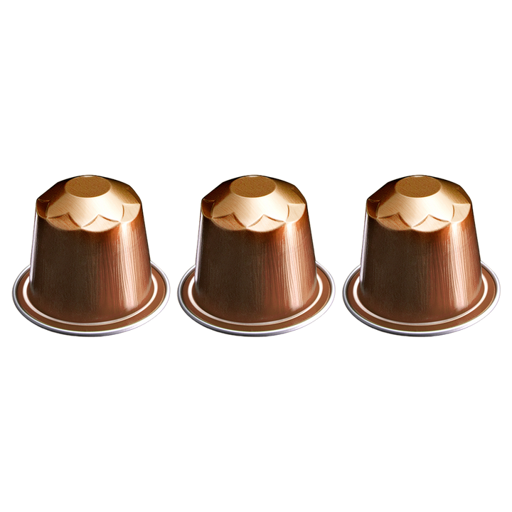 Aluminium OROCREMA Covim Kompatibel Nespresso 30cps