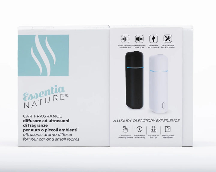 DIFFUSEUR ULTRASONORE POUR VOITURE BLANC