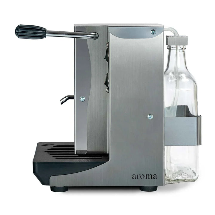 AROMA PLUS Silver Pod Coffee Machine