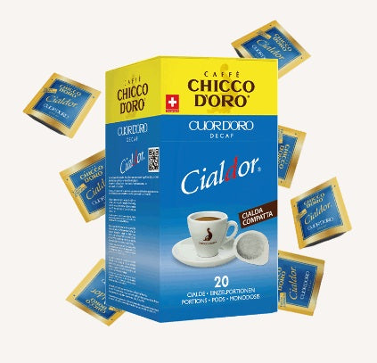 Caffè cialde Cialdor Decaffeinato 20 porzioni