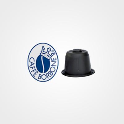 Caffè capsule Respresso Nespresso * compatibili Miscela Nera 100 capsule