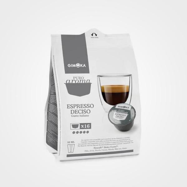 Coffee capsules compatible Dolce Gusto Espresso Deciso 16 capsules