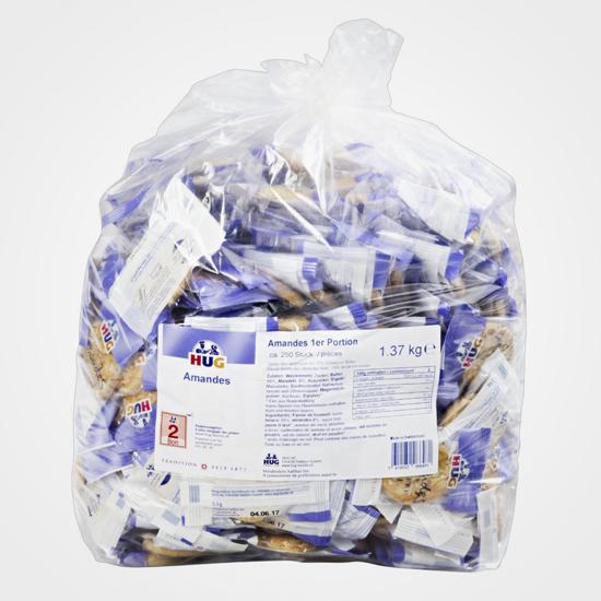 Amandes single-portion biscuits 250 pieces