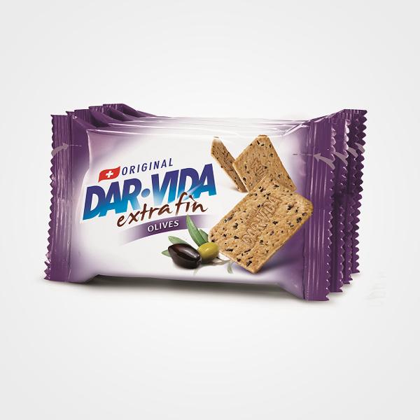Cracker mit Extra Fin Oliven