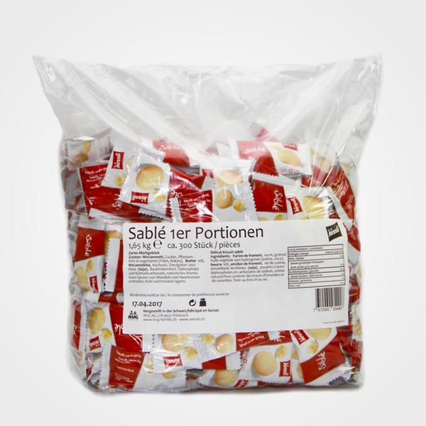 Single portion Sablé biscuits 300 pieces