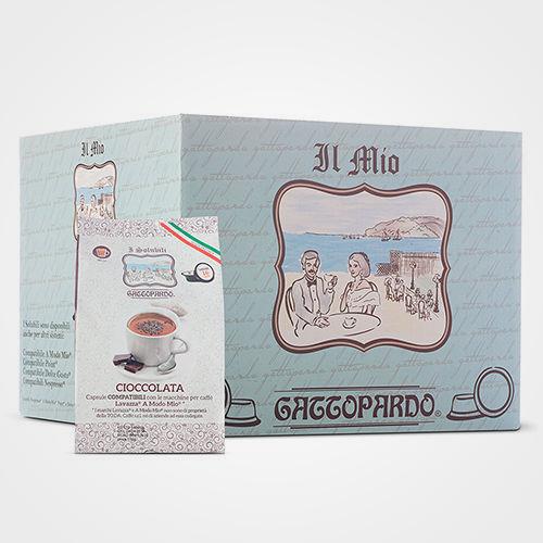 Capsules de café compatibles A modo Mio Cioccolato 16 capsules