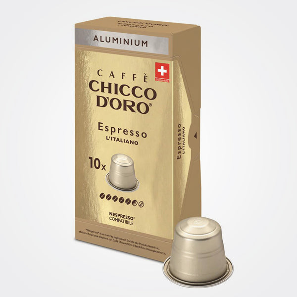 Coffee capsules Nespresso * compatible Espresso Italiano ALU 10 cps