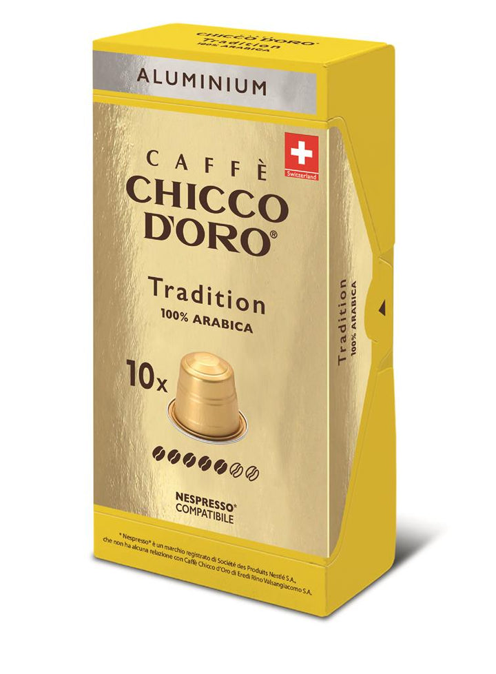 Kaffeekapseln Nespresso* kompatibel Tradition Arabico ALU 10 Kapseln