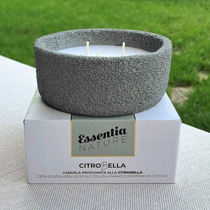 Lemongrass scented candle