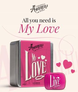 Pure liquorice My Love San Valentino Amarelli 20 gr