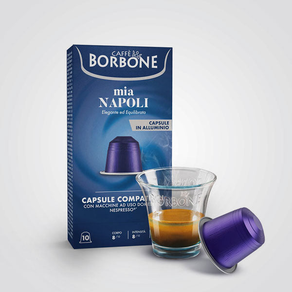 Caffè capsule MIA NAPOLI Compatibili Nespresso®100 pz