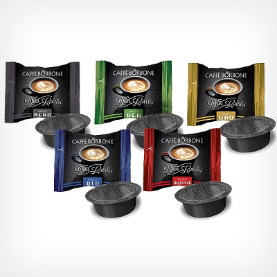 100 Capsule Caffè Don Carlo Miscela Oro compatibili A Modo Mio - Caffè Borbone | Mokashop