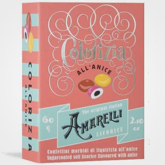 Réglisse à l'anis Colorizia Amarelli 60 gr