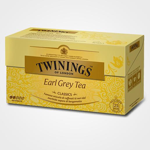 Tè nero Earl Grey Classic 25 filtri