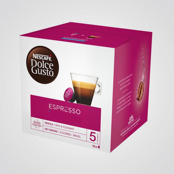 Coffee capsules Espresso 16 cps