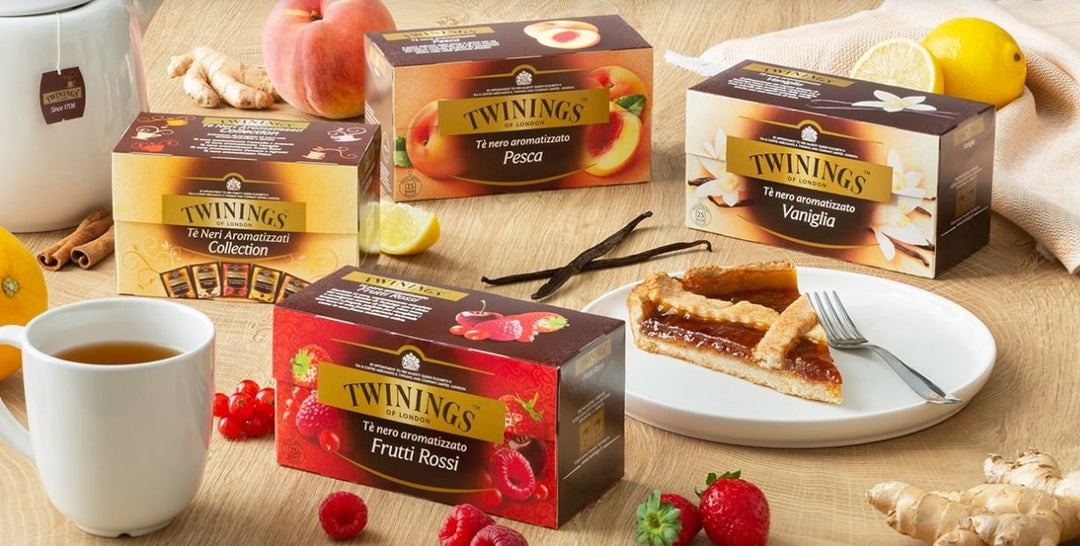 Flavored black tea Red fruits 25 filters