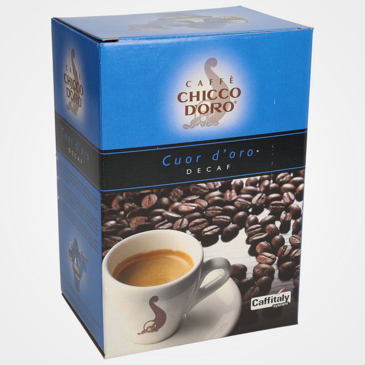 Coffee capsule Caffitaly Coffee Decaffeinated Cuor d'oro 40 cps
