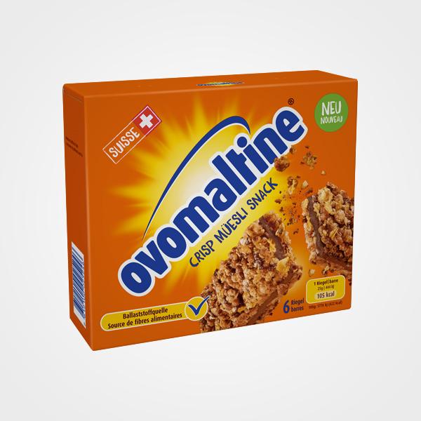 Ovomaltine Crisp Muesli Snack 150 g