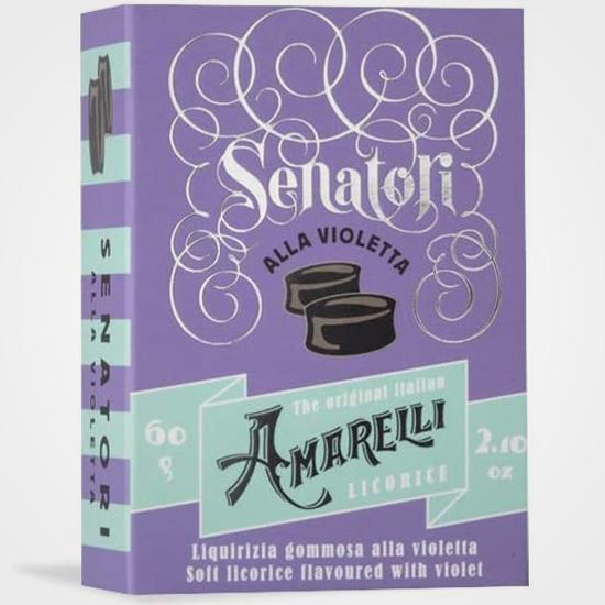 Réglisse violette Senatori Amarelli 60 gr