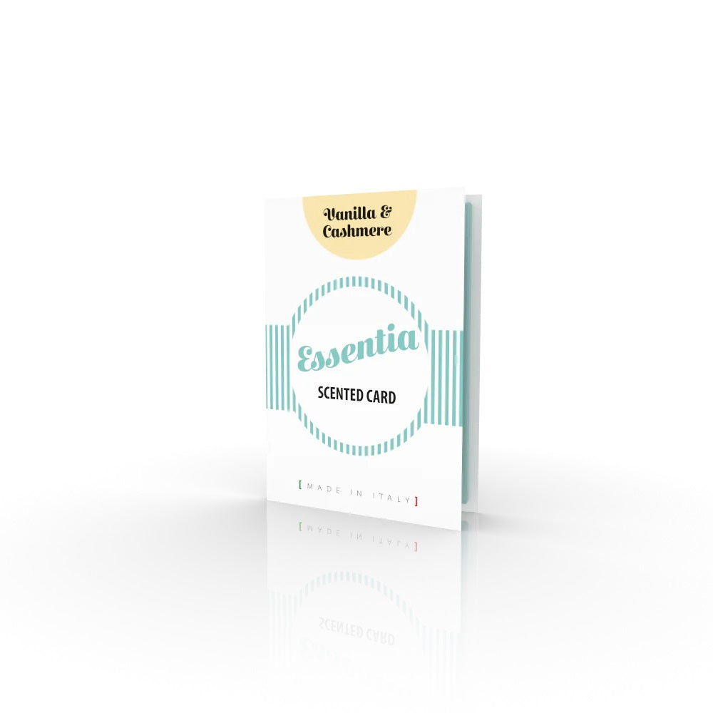 Vanilla & Cashmere scented card