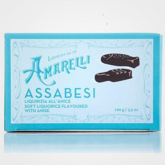 Réglisse à l'anis Assabesi Amarelli 100 gr