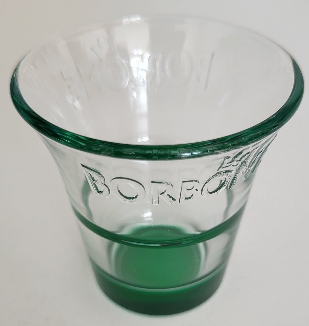 Borbone glass coffee cup