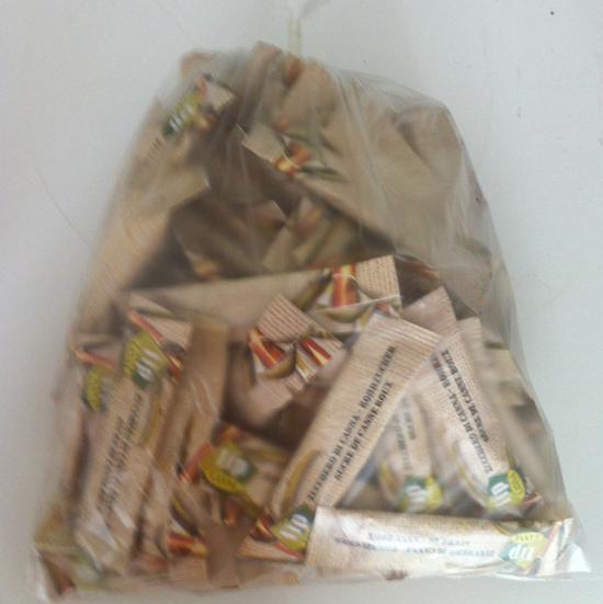 Brown sugar sachets 100 pcs