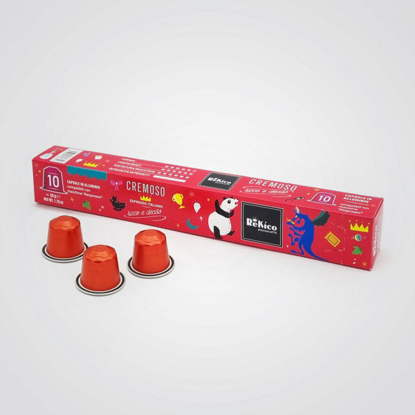 Capsules de café ALU compatibles Nespresso * Cremoso