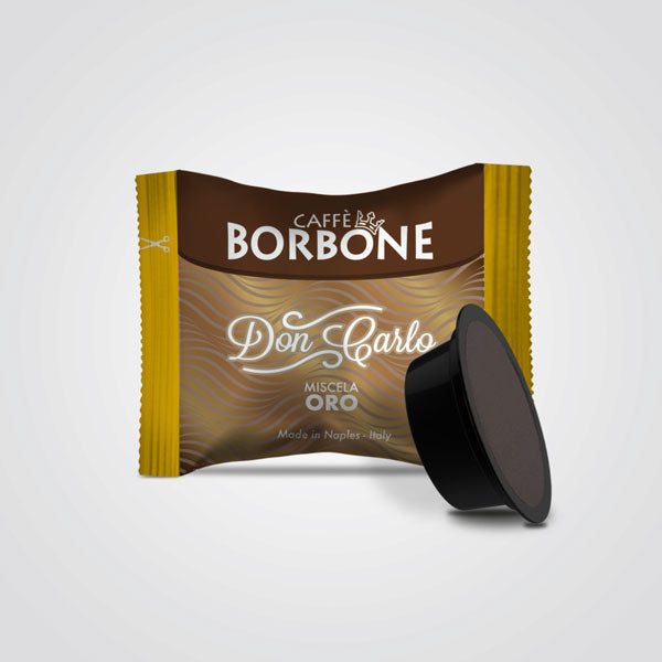 Caffè capsule compatibili A Modo Mio Don Carlo Miscela Oro 100 capsule