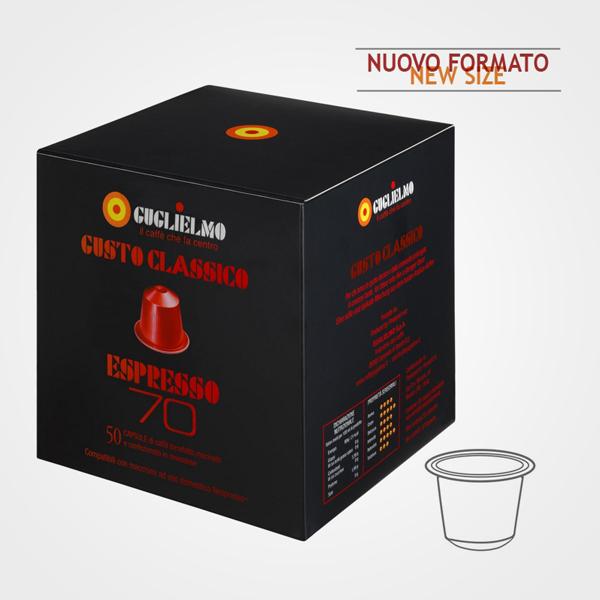 Kaffeekapseln Nespresso * kompatibel Red 70 50 Kapseln