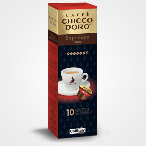 Caffè capsule Caffitaly Espresso Forte 10 cps