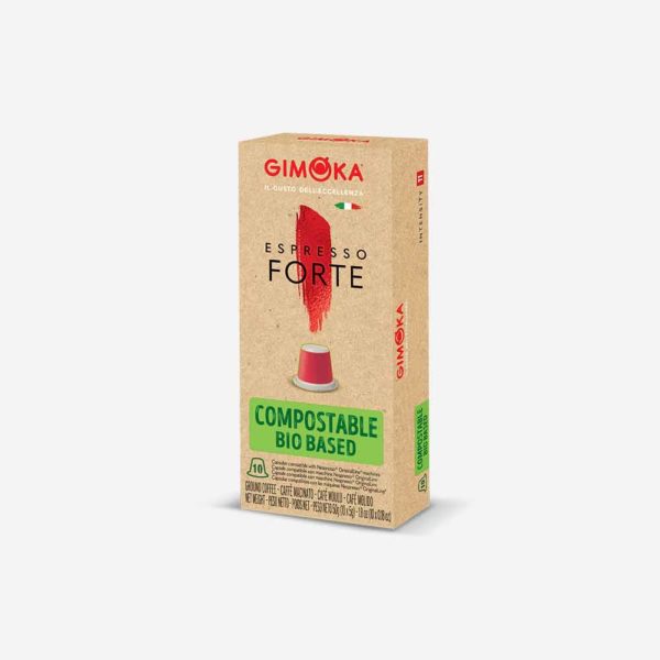 Café compostable compatible Nespresso * Forte 10 cps