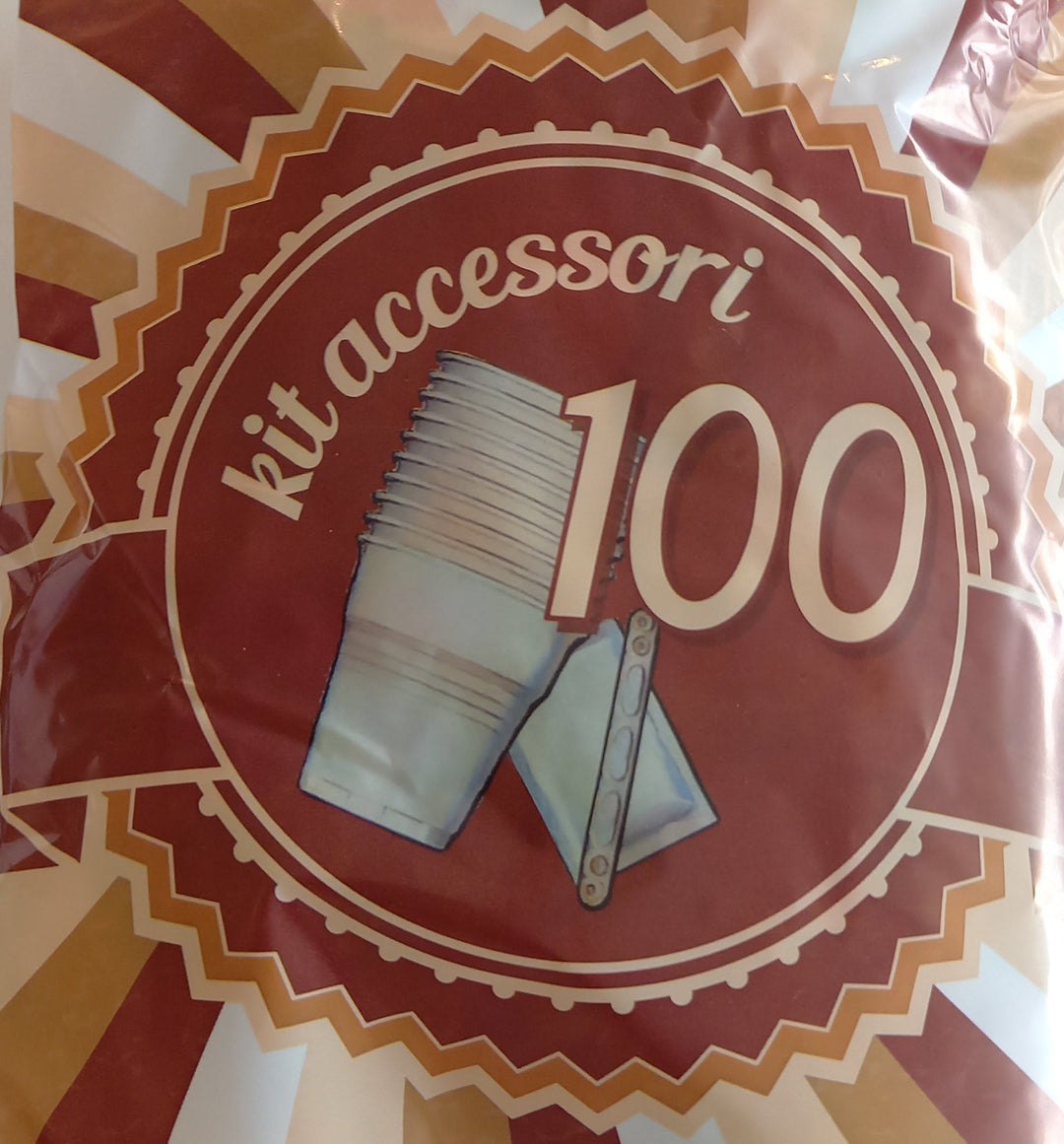 Kit d'accessoires de café jetables écologiques 100pcs