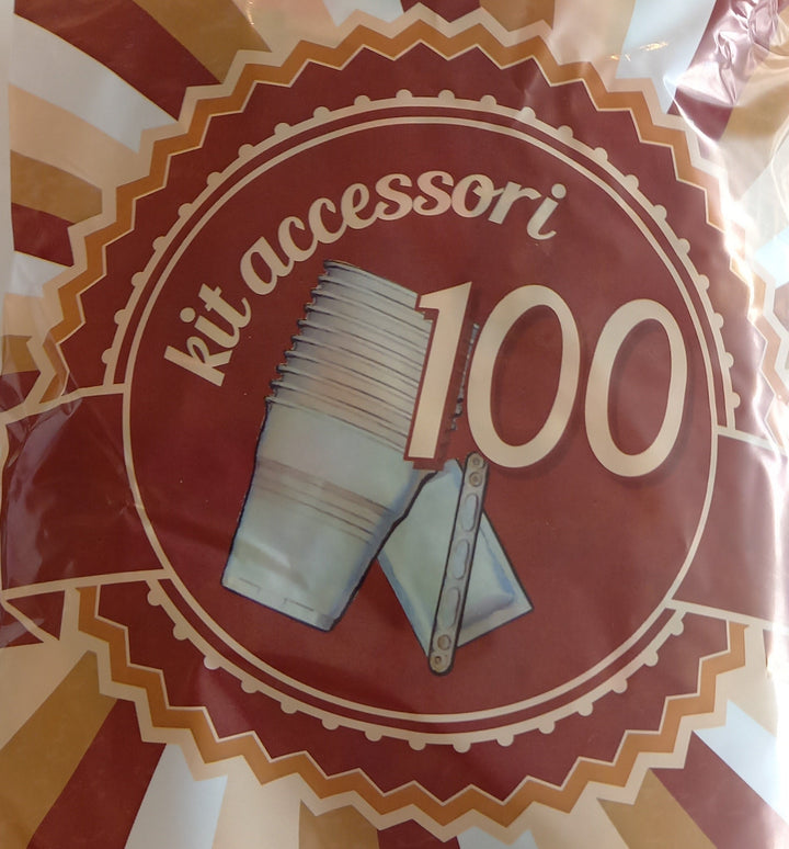 Kit d'accessoires de café jetables écologiques 100pcs