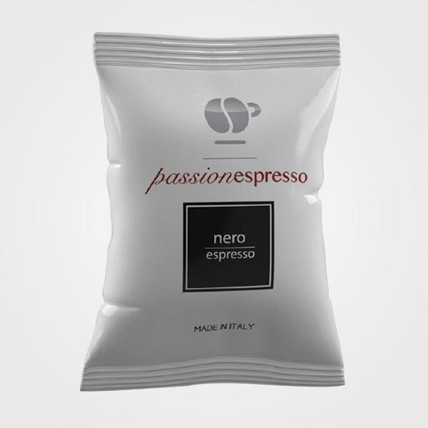 Caffé capsule compatibili Nespresso * Miscela Nera 100 cps