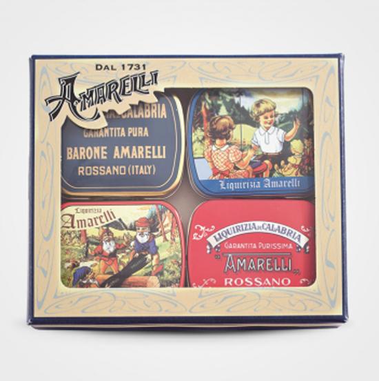 Présentoir Mixte Réglisse Amarelli 20 gr