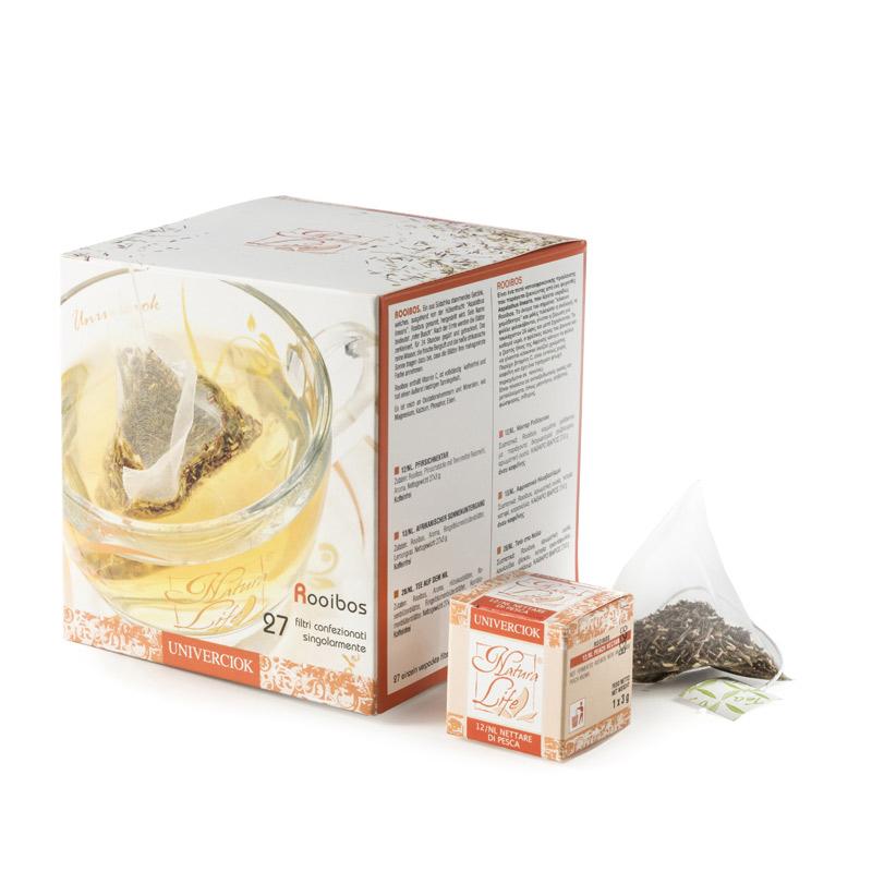 Tè Rooibos Nettare di Pesca Natura Life 27 filtri