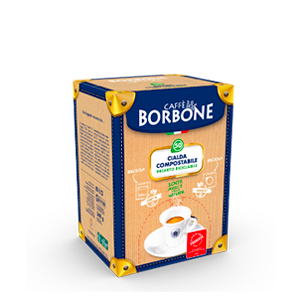 Caffè cialde compostabili ESE 44 qualità Miscela Nera