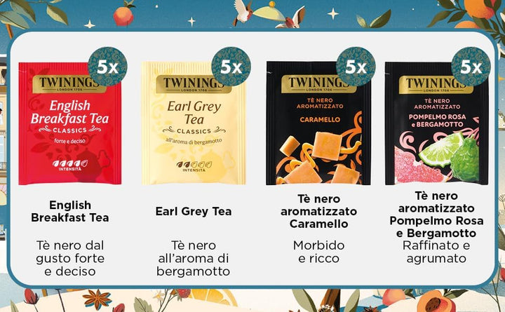 Boîte cadeau Twinings Sélection Mixte 40 Filtres