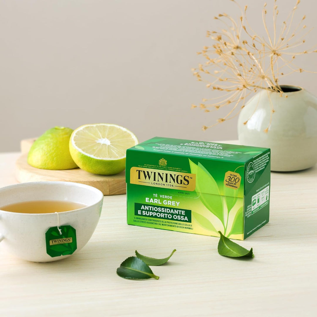 Tè verde Green Earl Grey 25 filtri