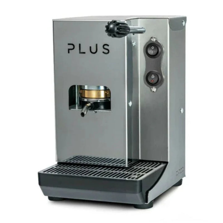 AROMA PLUS TOTAL Silberne Kapsel-Kaffeemaschine