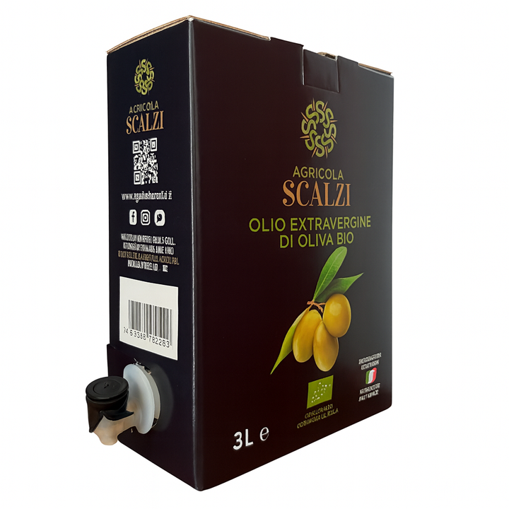 Organic Extra Virgin Olive Oil 3L
