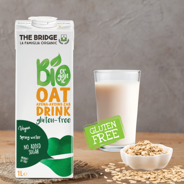 Organic gluten-free oat drink - 1L