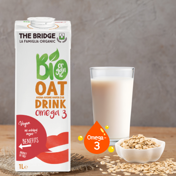 Organic Oat Drink with Omega 3 - 1L