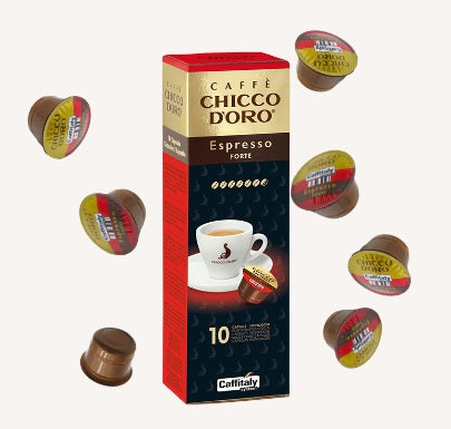 Caffitaly Espresso Forte Kaffeekapseln 10 Kapseln