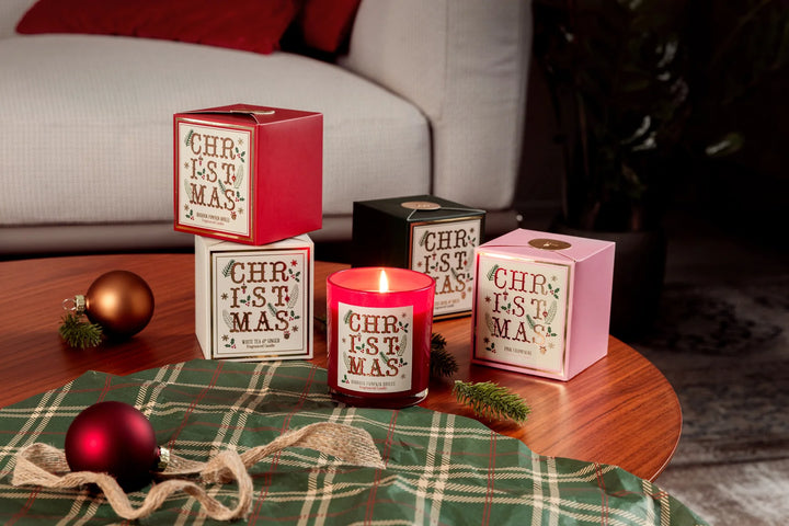 Christmas Magic Pink Scented Candle