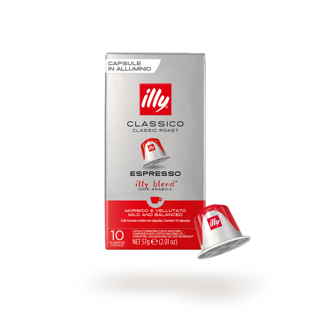 illy Classic Roast Espresso Capsule Coffee Compatible with Nespresso*