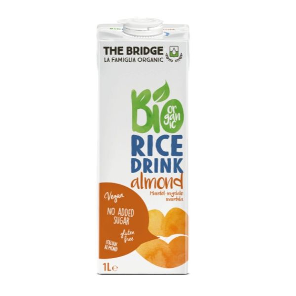 Organic Rice Drink with Almonds - 1L