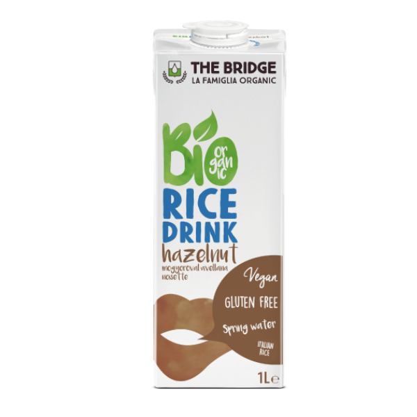 Organic Hazelnut Rice Drink - 1L
